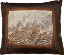 Banovich Wild Accents-Explosion-Leather Pillow