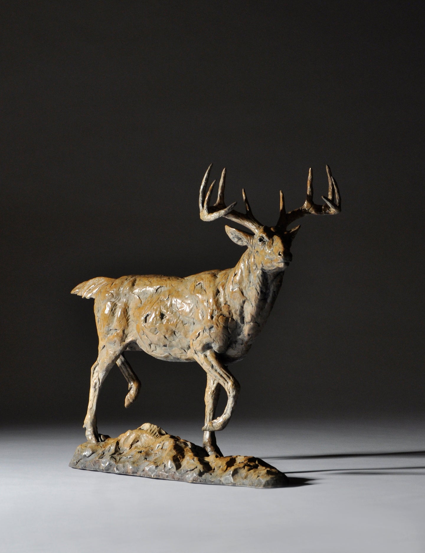 Mick Doellinger-In the Fall-Limited Edition Sculpture