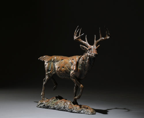 Mick Doellinger-In the Fall-Limited Edition Sculpture