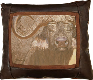 Banovich Wild Accents-Headdress-Leather Pillow