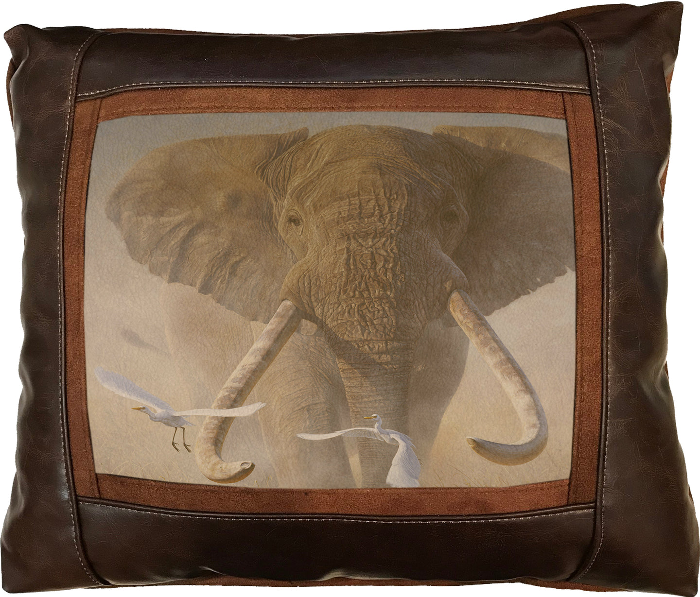 Banovich Wild Accents-Once Upon a Time Pillow-Leather Pillow