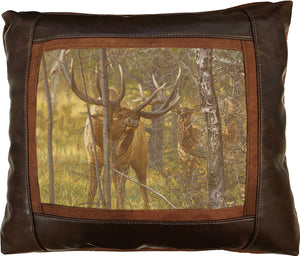 Banovich Wild Accents-Royal Performance-Leather Pillow