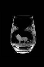 QLC-Stemless Wine Glass- African (SET OF 8)