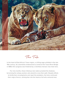 Man Eaters of Tsavo Timepiece