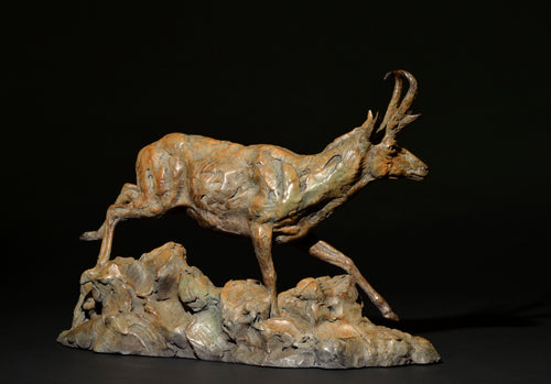 Mick Doellinger-Skimming the Sage-Limited Edition Sculpture
