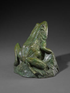 Walter Matia-Froggy Came a Courtin-Limited Edition Sculpture