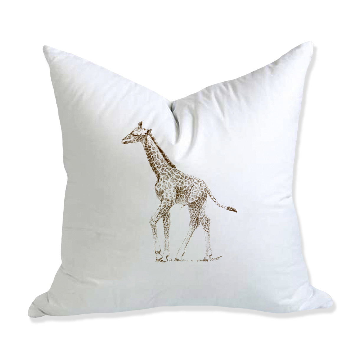 Banovich Wild Accents-Wild Child Giraffe-Fabric Pillow