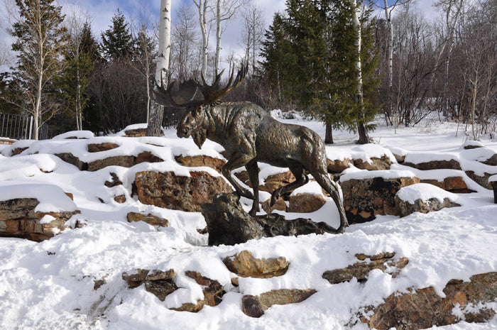 Mick Doellinger-Higher Ground-Limited Edition-Sculpture-Life Size