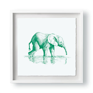 John Banovich - WILD CHILD-Elephant (Paper Zawadi Edition)