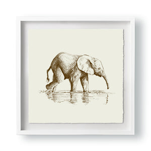 John Banovich - WILD CHILD-Elephant (Paper Zawadi Edition)