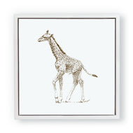 John Banovich - WILD CHILD-Giraffe (Canvas Gallery Edition)