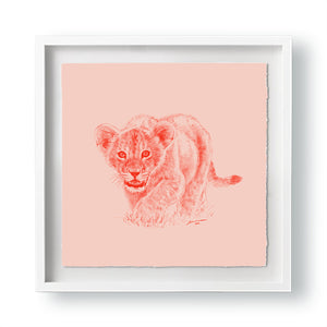 John Banovich - WILD CHILD-Lion (Paper Gallery Edition)