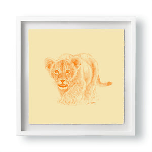 John Banovich - WILD CHILD-Lion (Paper Zawadi Edition) JB208