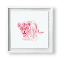 John Banovich - WILD CHILD-Lion (Paper Zawadi Edition)