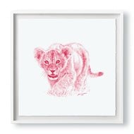 John Banovich - WILD CHILD-Lion (Paper Gallery Edition)