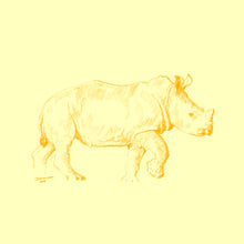 John Banovich - WILD CHILD-Rhino (Canvas Gallery Edition)