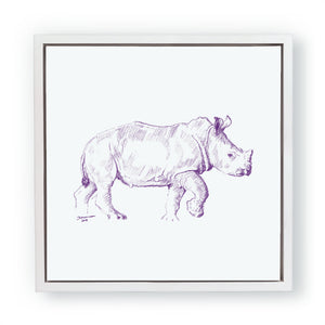 John Banovich - WILD CHILD-Rhino (Canvas Gallery Edition)