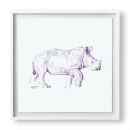 John Banovich - WILD CHILD-Rhino (Paper Gallery Edition)