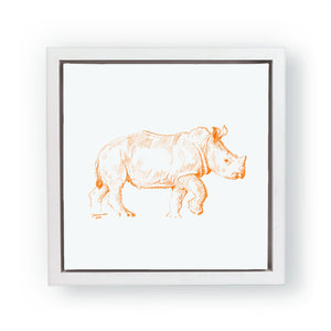 John Banovich - WILD CHILD-Rhino (Canvas Zawadi Edition)