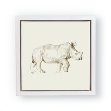 John Banovich - WILD CHILD-Rhino (Canvas Zawadi Edition)