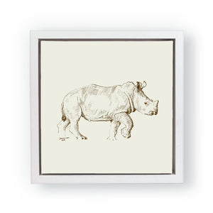 John Banovich - WILD CHILD-Rhino (Canvas Gallery Edition)