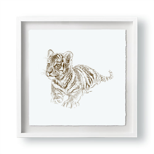 John Banovich - WILD CHILD-Tiger (Paper Gallery Edition)