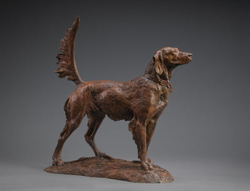 Walter Matia-Hope-English Setter-Limited Edition Sculpture