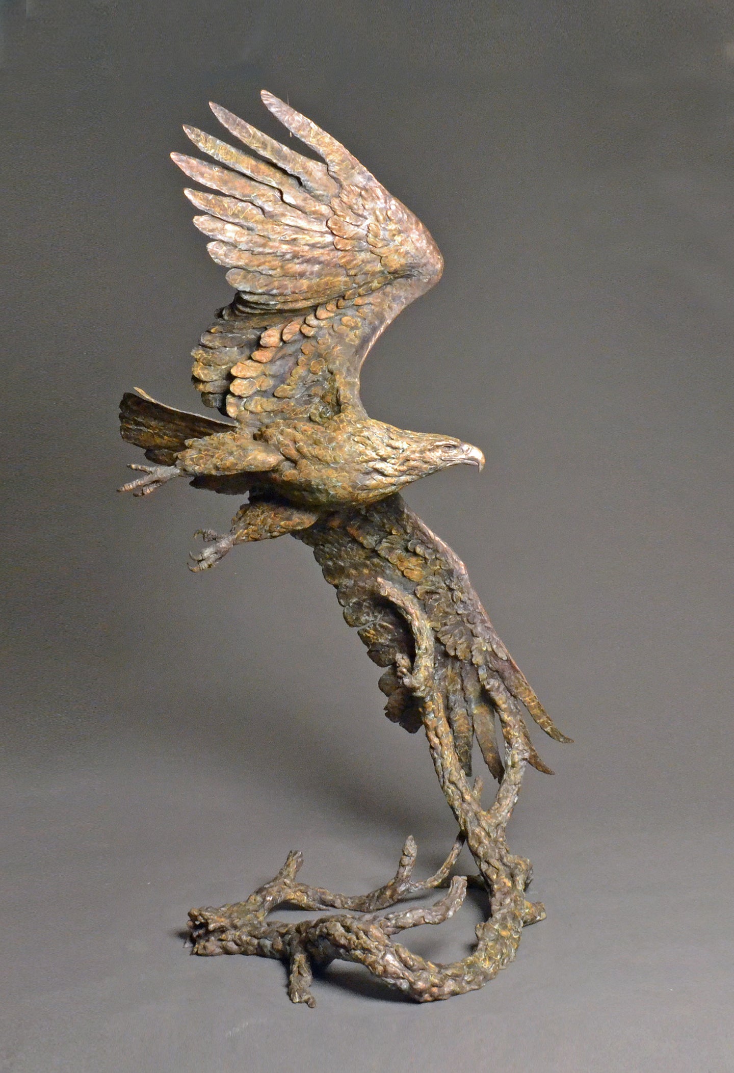 Stefan Savides - Top Gun - Table Top (Eagle) - Limited Edition Sculpture