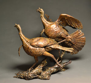 Stefan Savides - Double Shot of Wild Turkey - Limited Edition Sculpture
