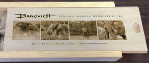 Banovich Wild Accents-Elephant Collection-Wine Stoppers